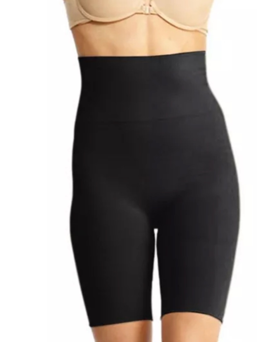 MeMoi Women's High-Waisted Seamless Firming Thigh Shaper